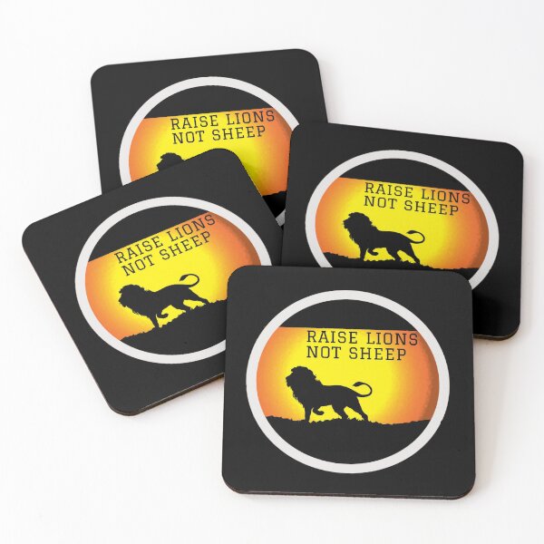 Item preview, Raise Lions Not Sheep  designed and sold by SaaSDesign.