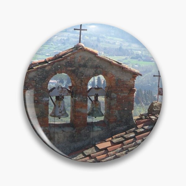 Item preview, Tuscan Village Church Bells Near Lucca,Tuscany , Italy designed and sold by CasaDiLavanda.