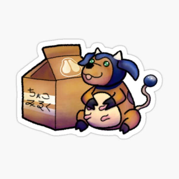 Moomoo Milk Sticker – chiaiteastudio