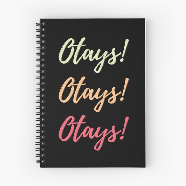 Artikelvorschau, Otays! - Bunter Text in Grün, Orange und Rosarot entworfen und verkauft von TheMajesticGoat.