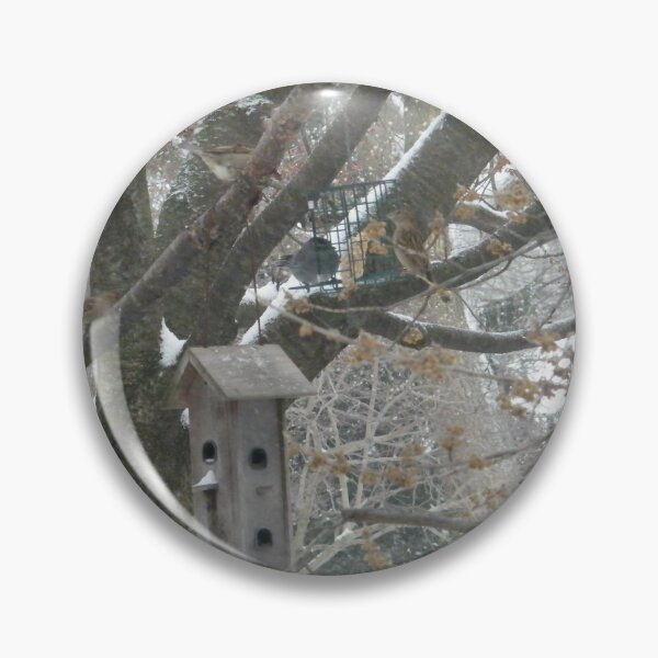 Item preview, Bird House, Bird Feeder, Snow View, Jersey City, New Jersey designed and sold by lenspiro.