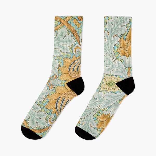 Item preview, Vintage Blue Leaves - Morris pattern designed and sold by Rachel Pile.