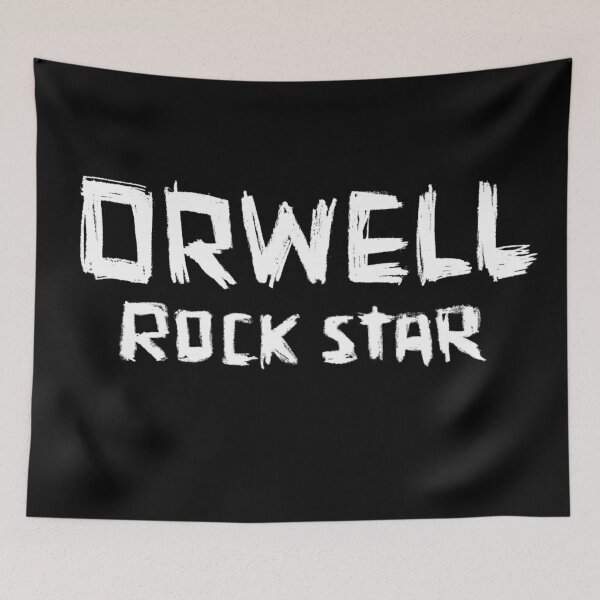Item preview, George Orwell, Rock Star: Orwell designed and sold by badlydrawnbabe.