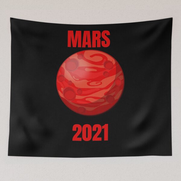 Artikelvorschau, Planet Mars 2021 entworfen und verkauft von arteesy.