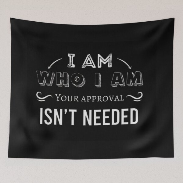 Item preview, I am who I am motto designed and sold by Creativeart1974.