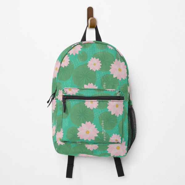 Item preview, Japanese water lily beautiful oriental pattern designed and sold by PG Illustration.