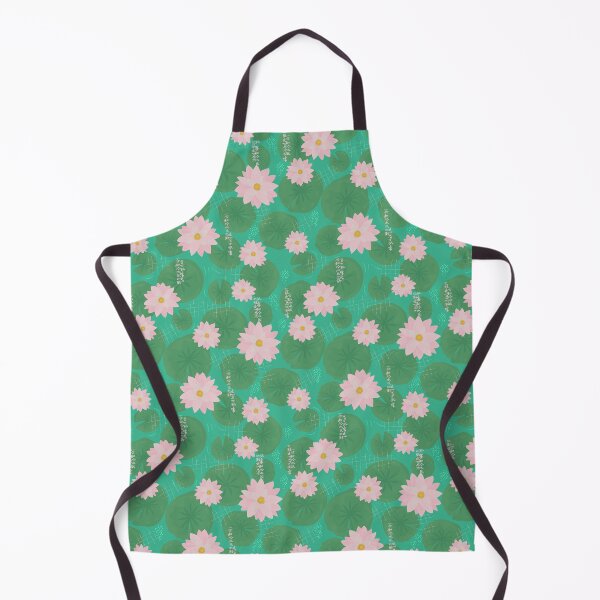 Item preview, Japanese water lily beautiful oriental pattern designed and sold by PG Illustration.