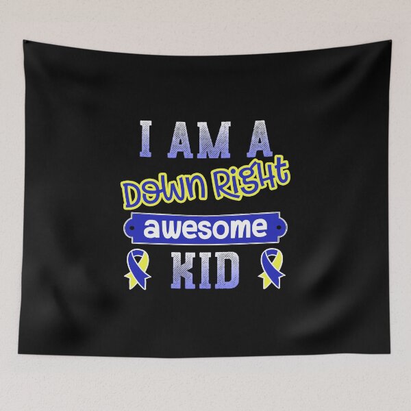 Item preview, Down Syndrome Kids / Teen Boys Girls Awesome Graphic Ribbon design designed and sold by CreatedByHeidi.