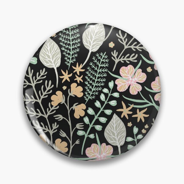 Item preview, Flowers leaves pattern designed and sold by Delicarte.