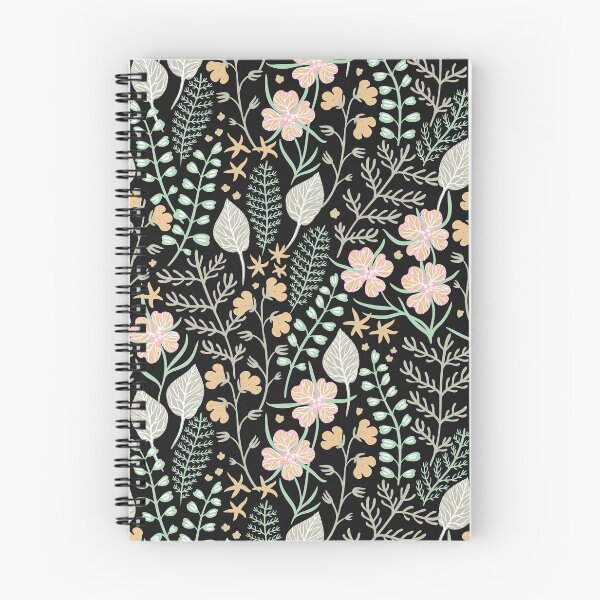 Item preview, Flowers leaves pattern designed and sold by Delicarte.