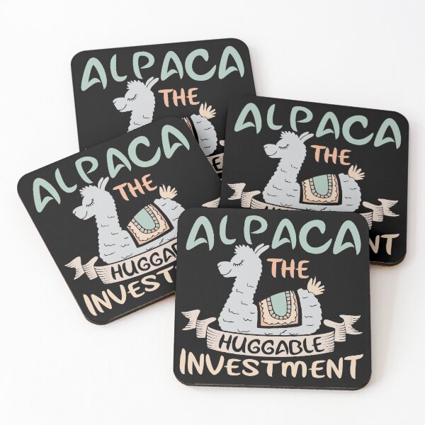 Item preview, Alpaca investment hug girl lady designed and sold by titanosdesign.