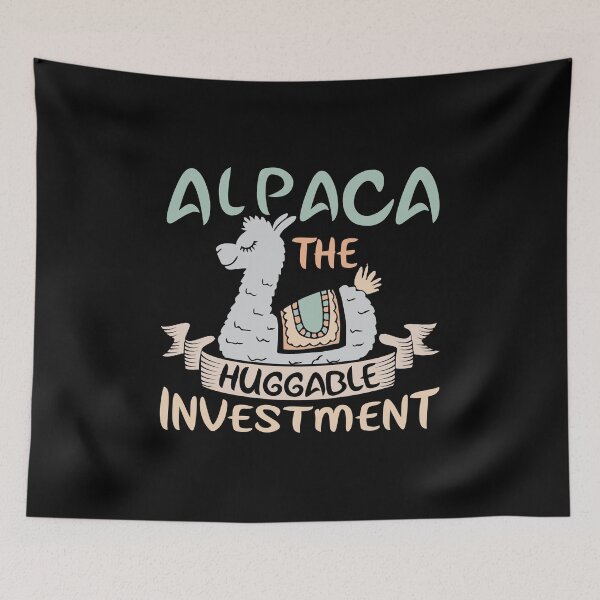 Item preview, Alpaca investment hug girl lady designed and sold by titanosdesign.