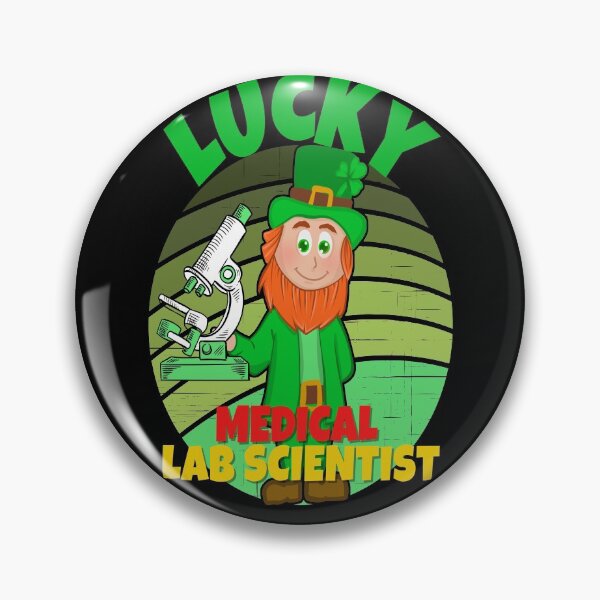 Item preview, LUCKY MEDICAL LAB SCIENTIST ST PATRICKS DAY MEDICAL LABORATORY SCIENTIST  designed and sold by Hippiesole.