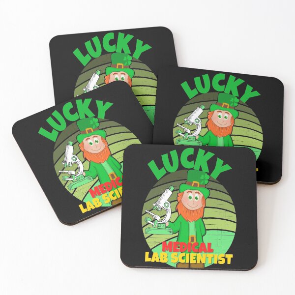 Item preview, LUCKY MEDICAL LAB SCIENTIST ST PATRICKS DAY MEDICAL LABORATORY SCIENTIST  designed and sold by Hippiesole.