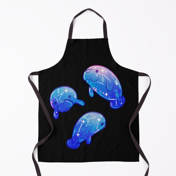 Item preview, Galaxy Manatee Family (Sticker Set) designed and sold by GalaxyChicken.