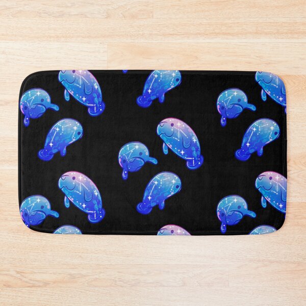 Item preview, Galaxy Manatee Family (Sticker Set) designed and sold by GalaxyChicken.