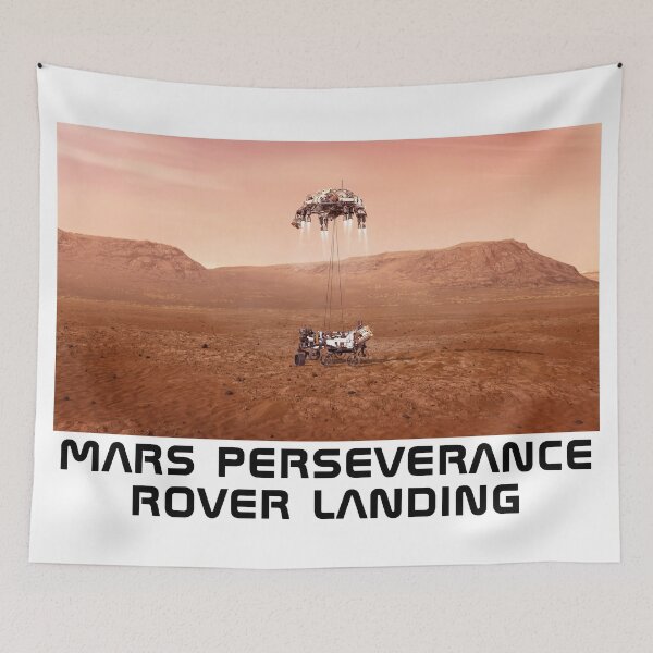 Item preview, Mars 2020 Perseverance Rover Landing T-Shirt, NASA Shirt, nasa mars shirt, mars 2020 t shirt designed and sold by UniqueStylistic.