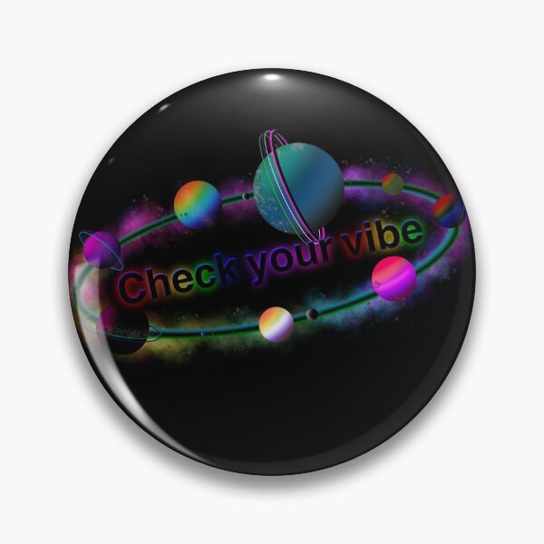Item preview, Check Your Vibe designed and sold by Copper Emerald  Designs.