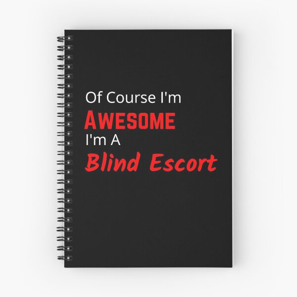 Item preview, Awesome Blind Escort Design designed and sold by TommysShop.