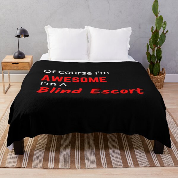 Item preview, Awesome Blind Escort Design designed and sold by TommysShop.