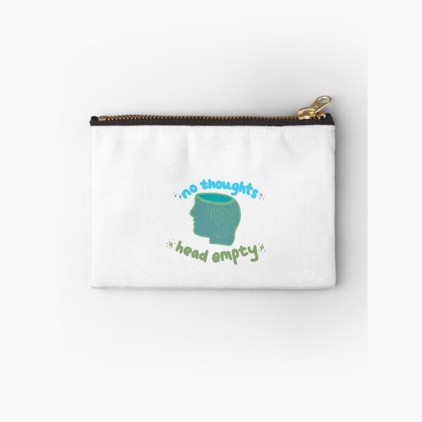 Item preview, No Thoughts Head Empty - Blue Green designed and sold by beccaamac.