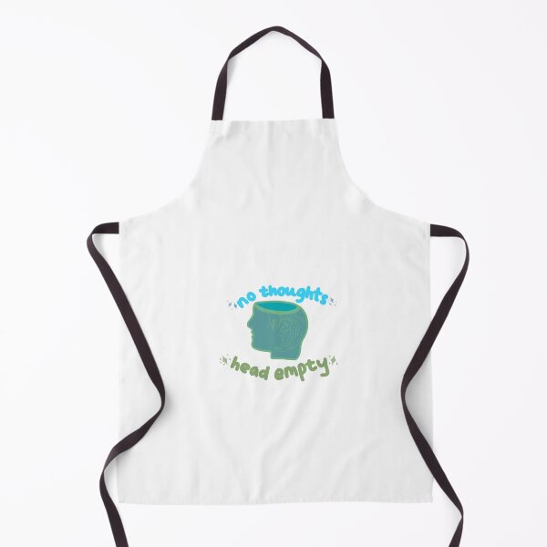 Item preview, No Thoughts Head Empty - Blue Green designed and sold by beccaamac.
