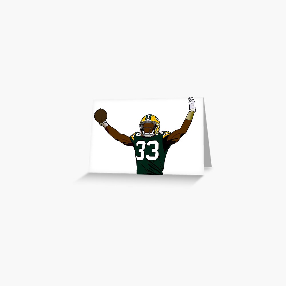 Aaron Jones Green Bay Packers Sombrero Sticker for Sale by