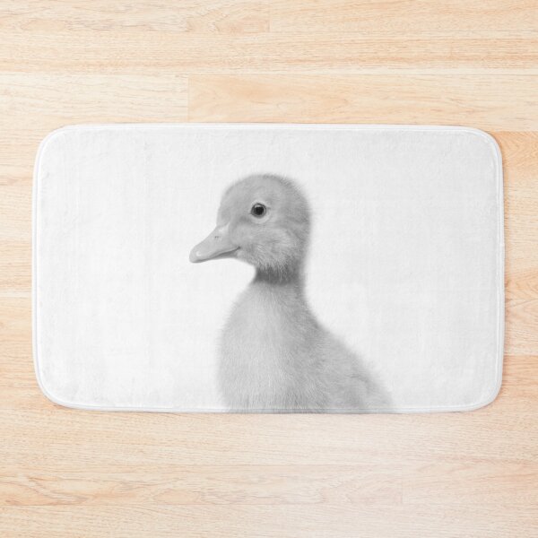 Artikelvorschau, Baby Duckling Black & White Kunstdruck von Zouzounio Art entworfen und verkauft von zouzounioart.