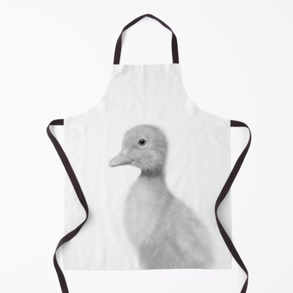 Artikelvorschau, Baby Duckling Black & White Kunstdruck von Zouzounio Art entworfen und verkauft von zouzounioart.
