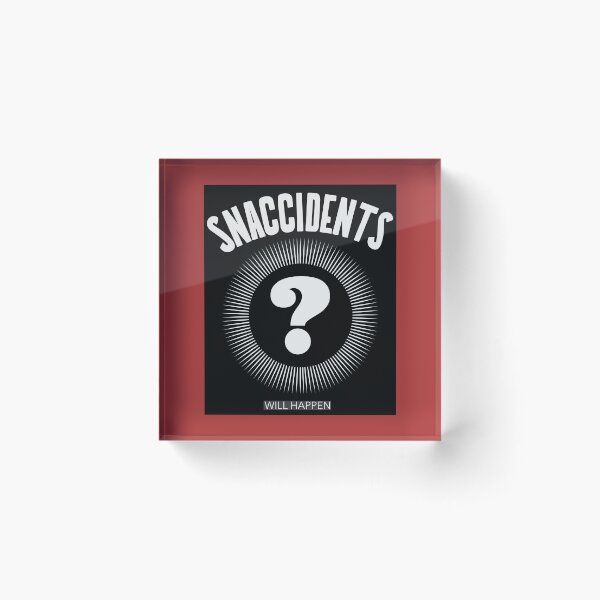 Item preview, Snaccidents will happen- as Logophiles will know in the UK  designed and sold by Inspire-me-CYK.