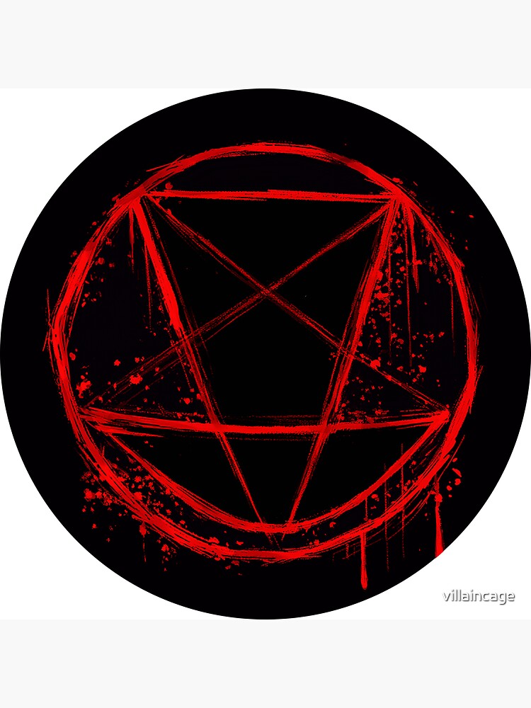 Pentagram of Black Hat organization / BH org. | Magnet