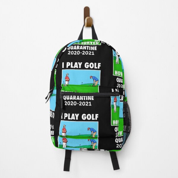 Item preview, I PLAY GOLF How I Survived Quarantine designed and sold by TekknoOutfits.