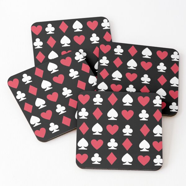 Item preview, poker pattern in black designed and sold by Lilou-artem.