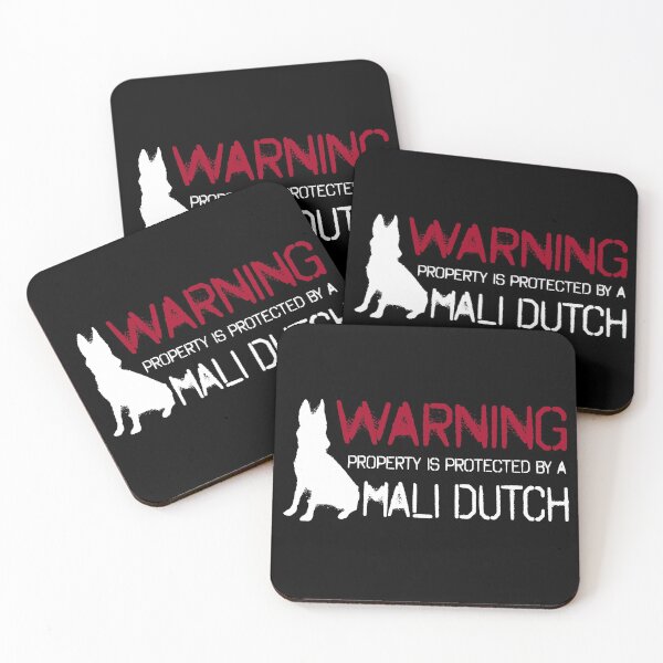 Item preview, Warning Property Is Protected By A Mali Dutch - Cool Mali Dutchie designed and sold by Guarddogdrive.