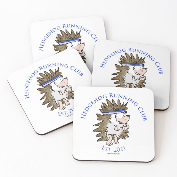 Item preview, Hedgehog Running Club designed and sold by Jason Odell.