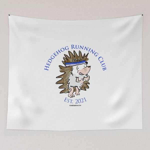 Item preview, Hedgehog Running Club designed and sold by Jason Odell.