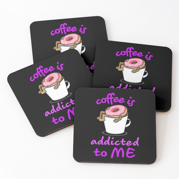 Item preview, coffee is addicted to me. donut designed and sold by doctors-apparel.