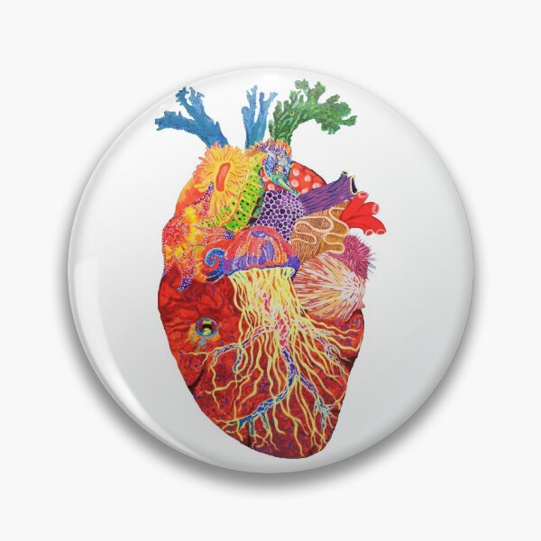 Item preview, Marine Life Heart designed and sold by Oggventures.