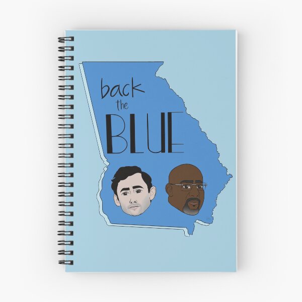 Item preview, back the blue but it's georgia as a blue state designed and sold by rosie rentz.