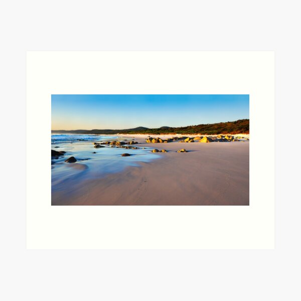 Item preview, Sunrise on Friendly Beach - Tasmania designed and sold by Lexa Harpell.