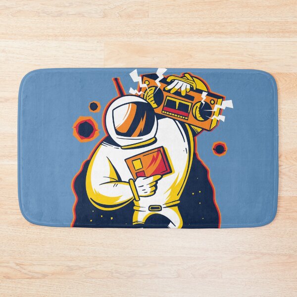 Item preview, Retro Astronaut with Boombox designed and sold by SLAG-Creative.