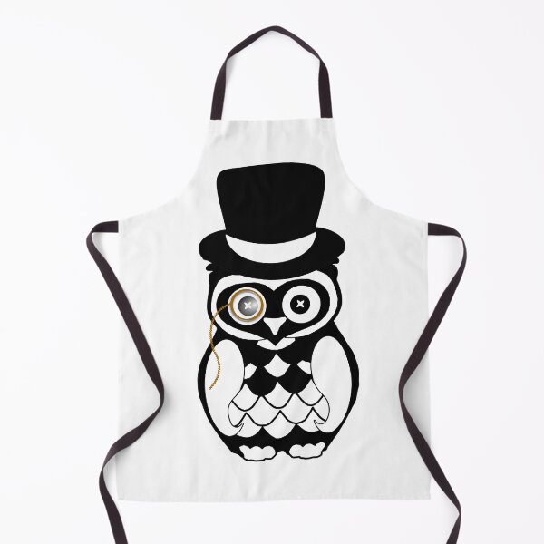 Item preview, Gentleman eagle owl owl bird owl designed and sold by titanosdesign.