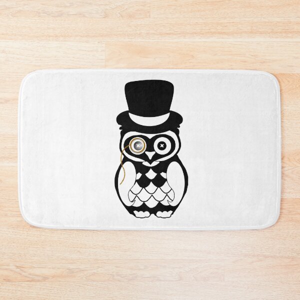 Item preview, Gentleman eagle owl owl bird owl designed and sold by titanosdesign.