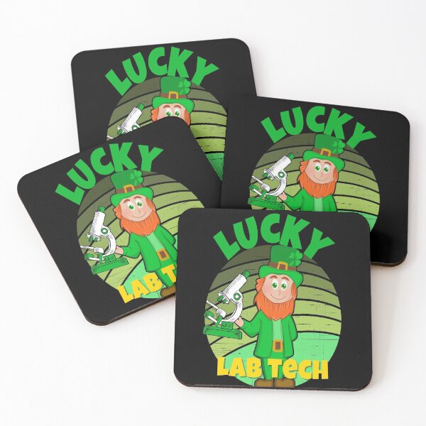 Item preview, LUCKY LAB TECH ST PATRICKS DAY MEDICAL LABORATORY SCIENTIST  designed and sold by Hippiesole.