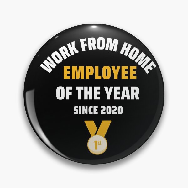 Item preview, Work from home employee of the month designed and sold by RheaRealm.