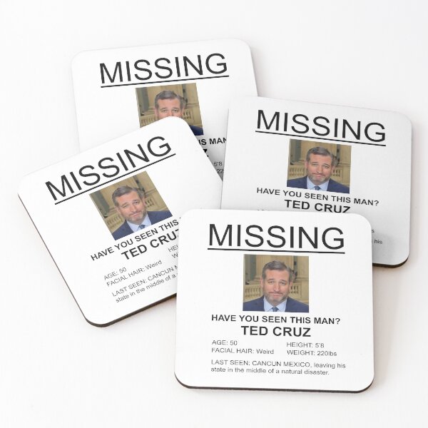 Item preview, Ted Cruz Missing, Last Seen Cancun designed and sold by denisseinfeld.