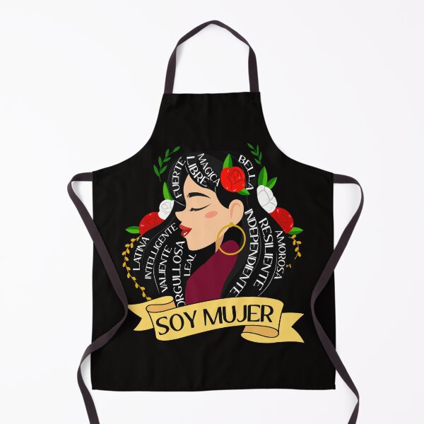 Regalos en español Mujer Latina Apron