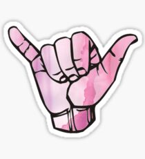 Hang loose Sticker