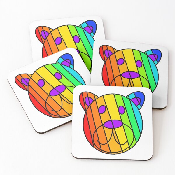 Item preview, Rainbow Bear designed and sold by ECACE Collections.