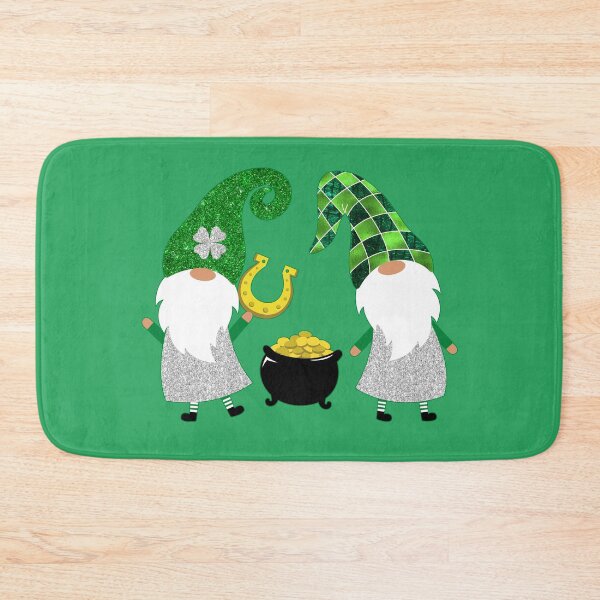 Aperçu de l'œuvre Conception de gnome de la Saint-Patrick - Gnomies mignons de la Saint-Patrick créée et vendue par Adonalyn.